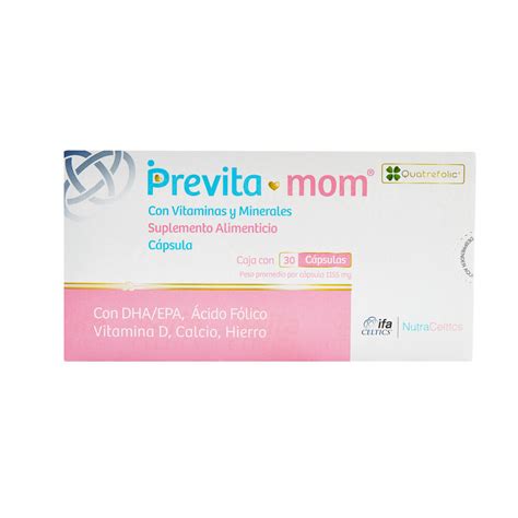 previta mom similares|PREVITA MOM (Cápsula:)